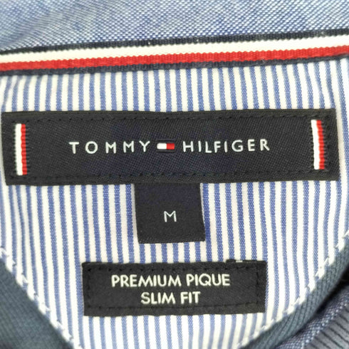 トミーヒルフィガー TOMMY HILFIGER ワンポイント刺繍 S/S ポロシャツ メンズ import:M